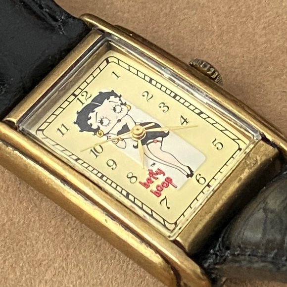 Vintage NOS Betty Boop Tank Watch main image 4